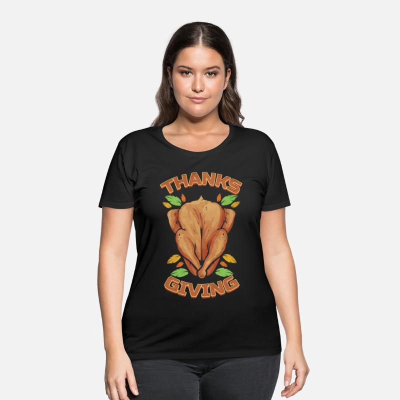 Roasted Turkey And Brown Leaves Logo For