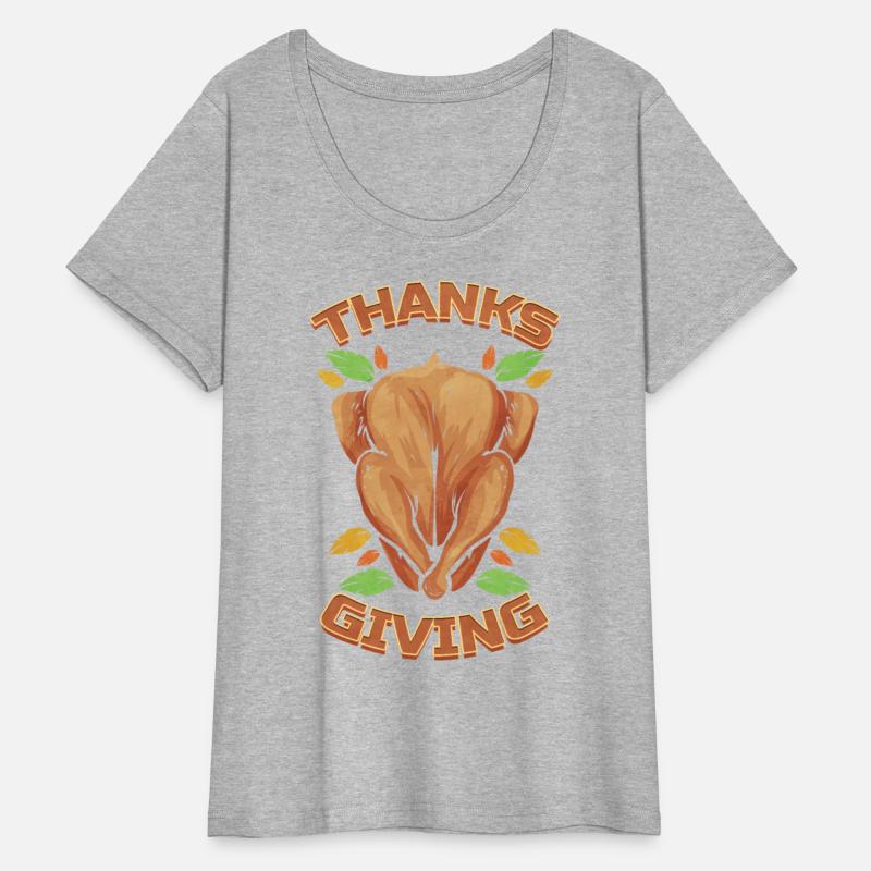 Roasted Turkey And Brown Leaves Logo For
