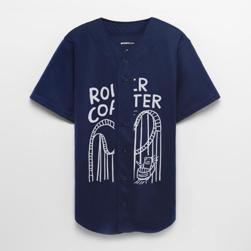 Roller Coaster Fun With Cartoon Character