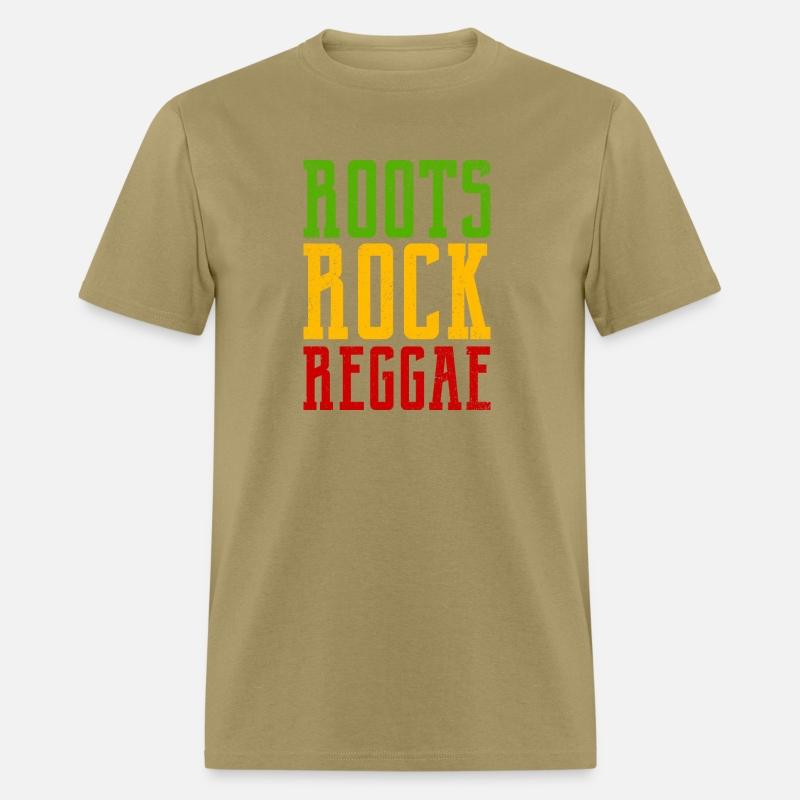 Roots Rock Reggae Typography Rasta Colors Reggae