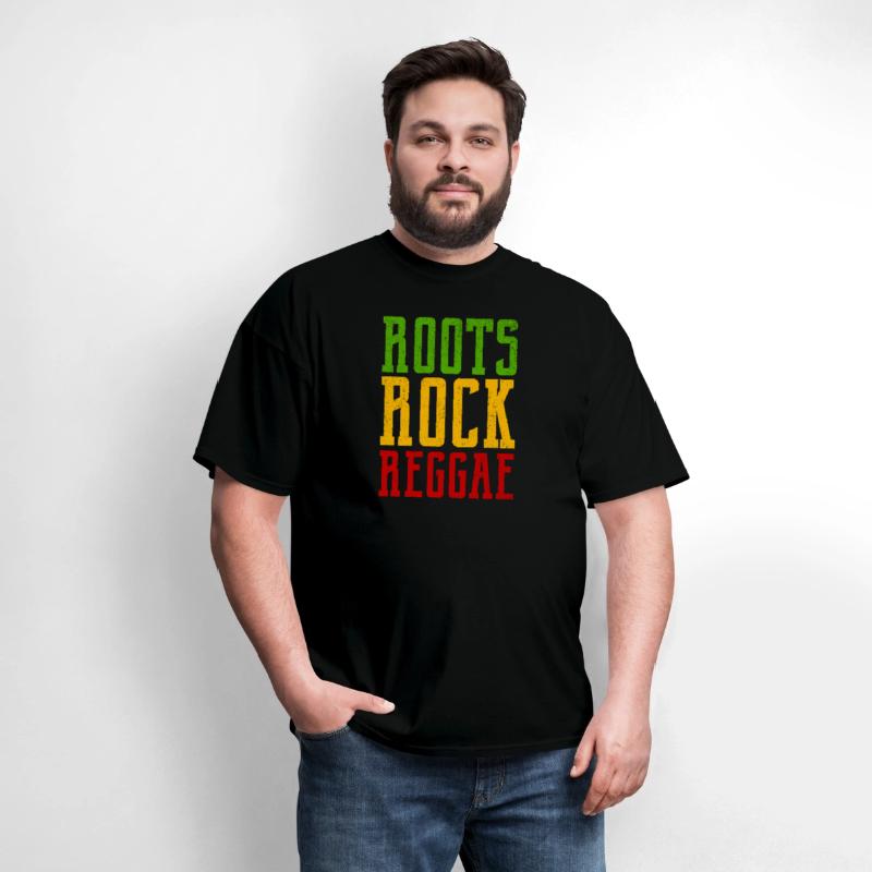 Roots Rock Reggae Typography Rasta Colors Reggae