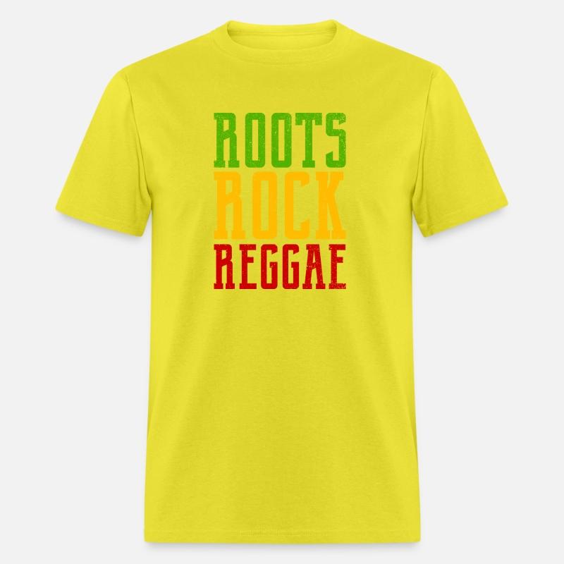 Roots Rock Reggae Typography Rasta Colors Reggae