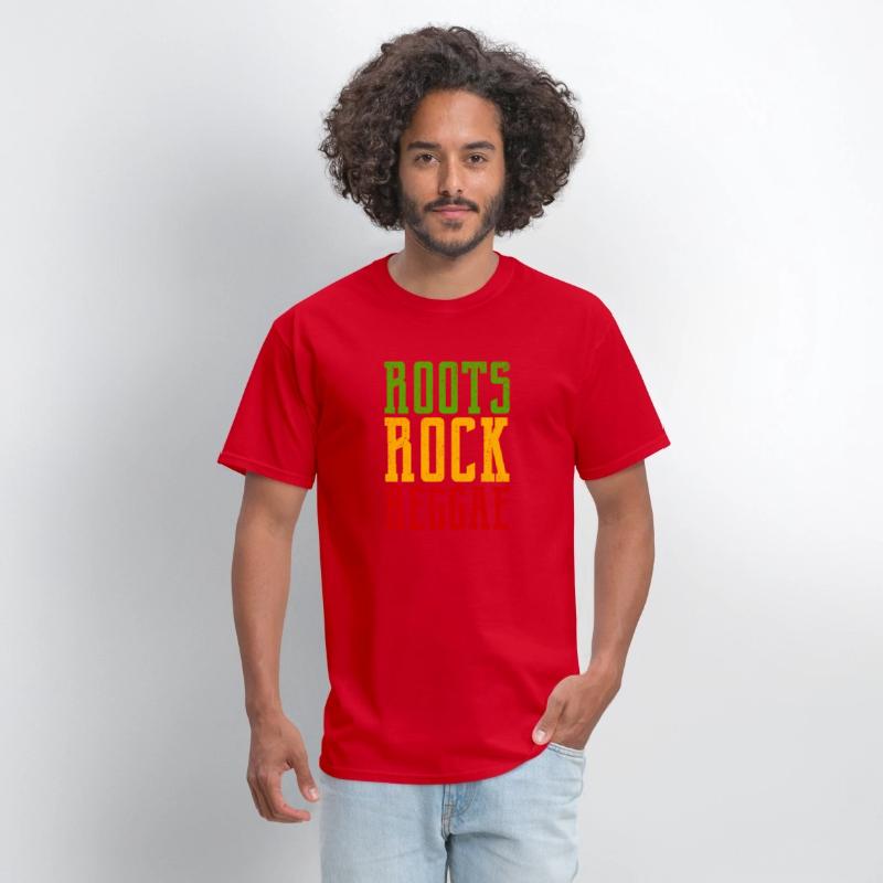 Roots Rock Reggae Typography Rasta Colors Reggae