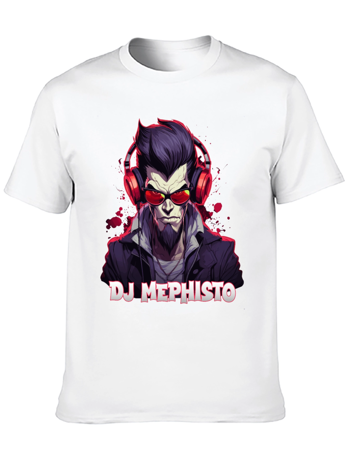 DJ Mephisto Graphic Tee - Black