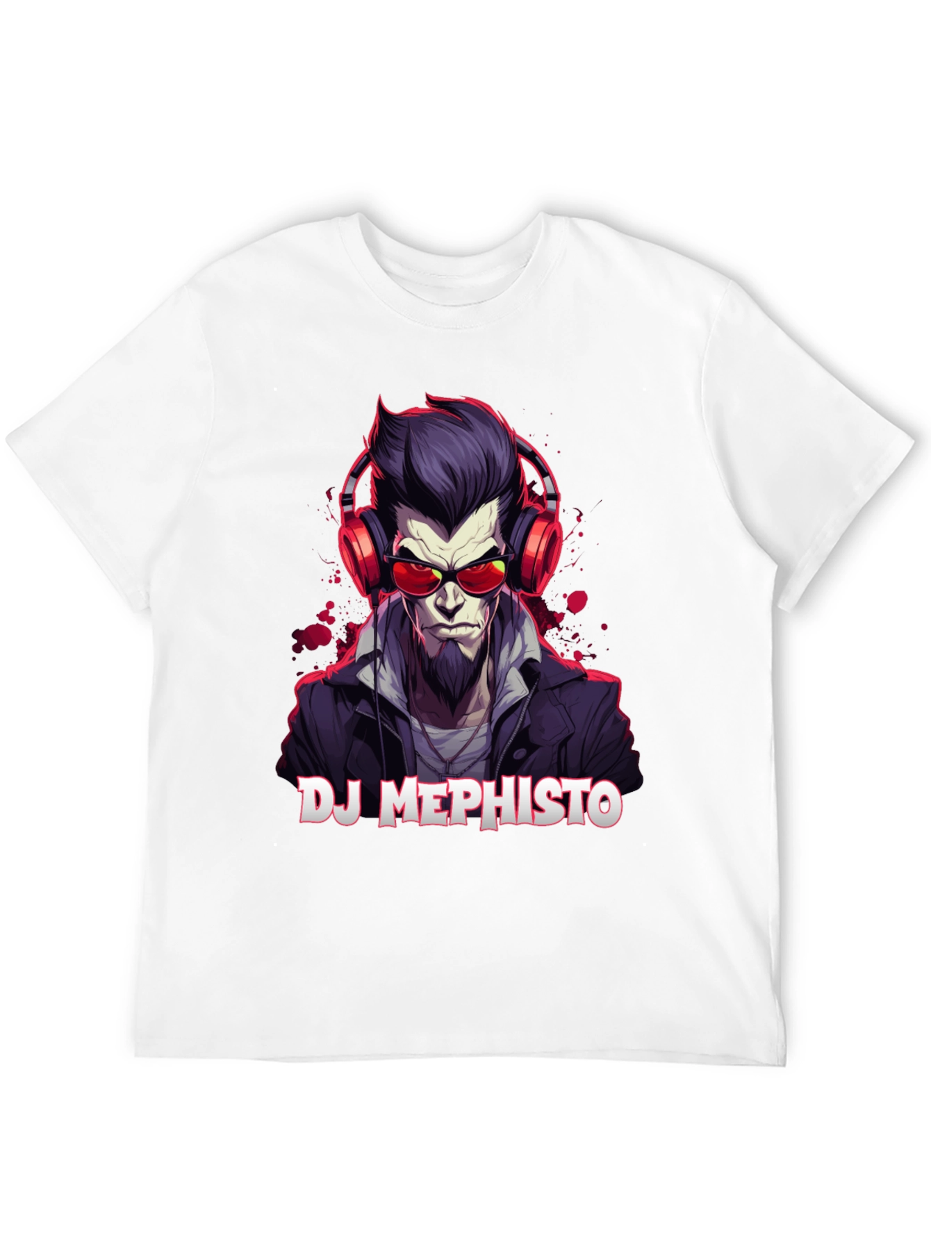 DJ Mephisto Graphic Tee - Black