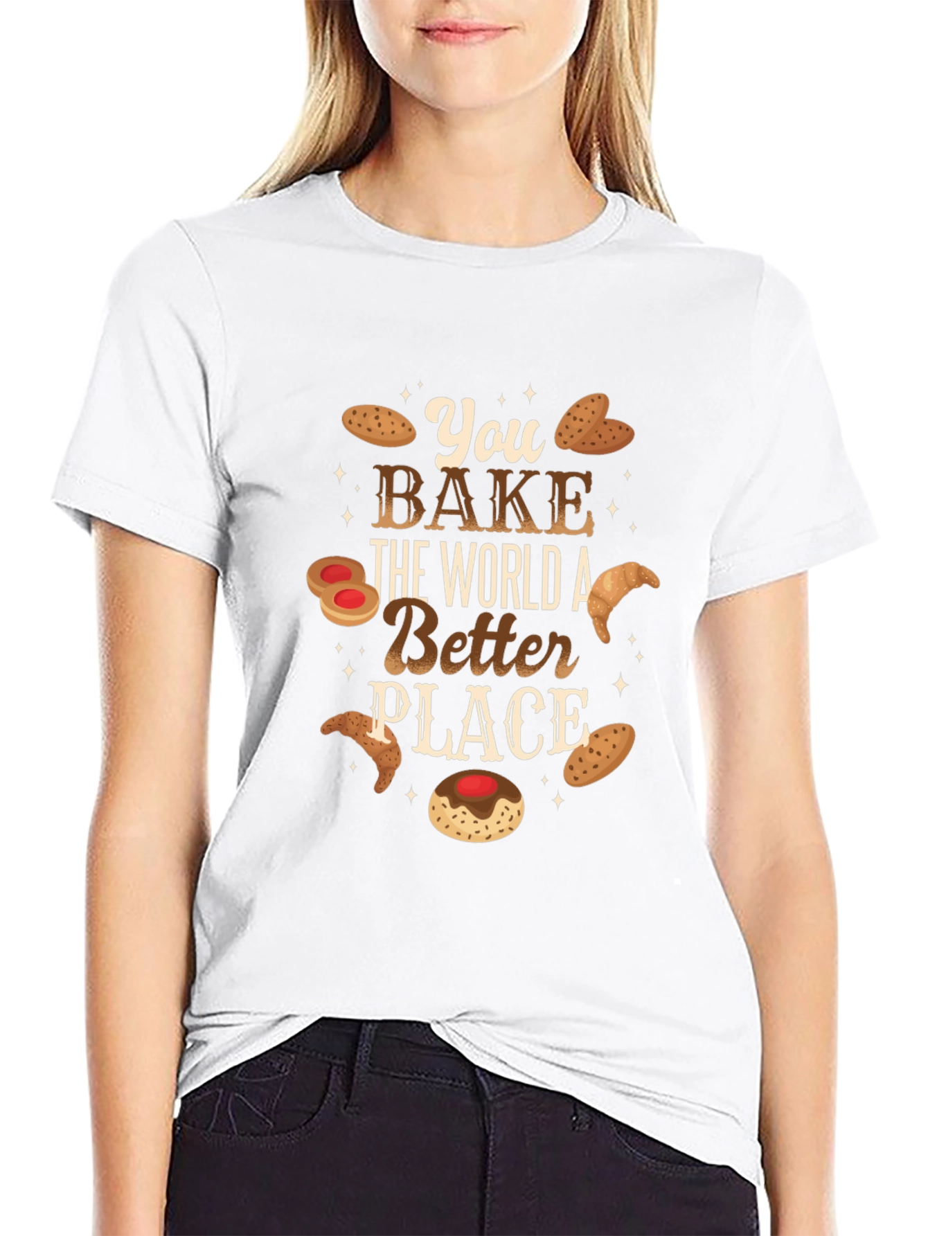Bake the World Better Tee - Baker Gift