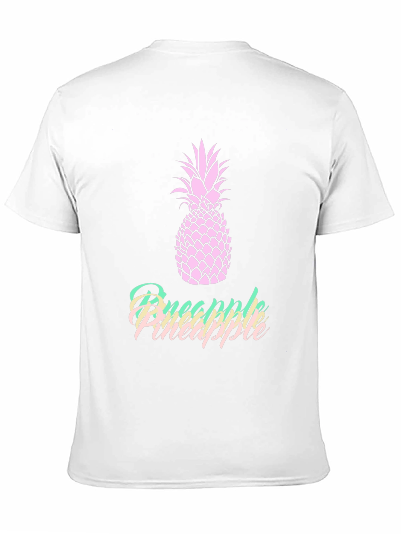Pineapple Graphic Tee - Trendy Fruit Design