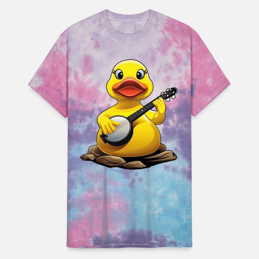Rubber Duck Ducky Bluegrass Banjo Player