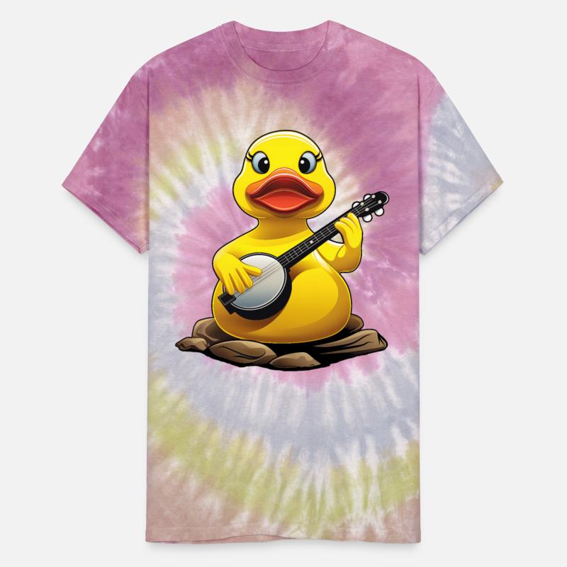 Rubber Duck Ducky Bluegrass Banjo Player