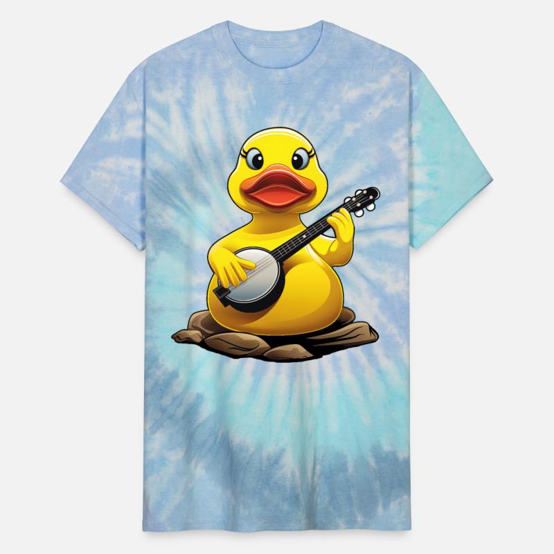 Rubber Duck Ducky Bluegrass Banjo Player