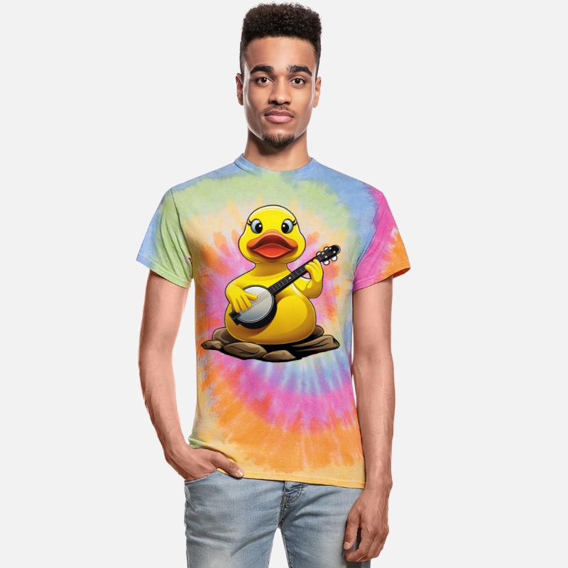 Rubber Duck Ducky Bluegrass Banjo Player