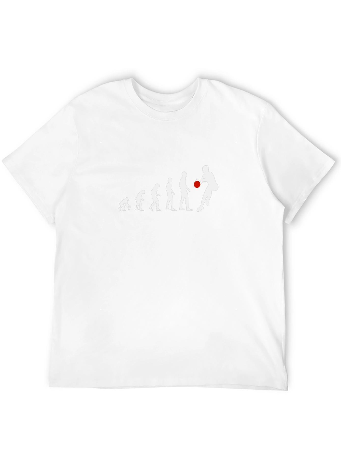 Evolution of Basketball Black T-Shirt