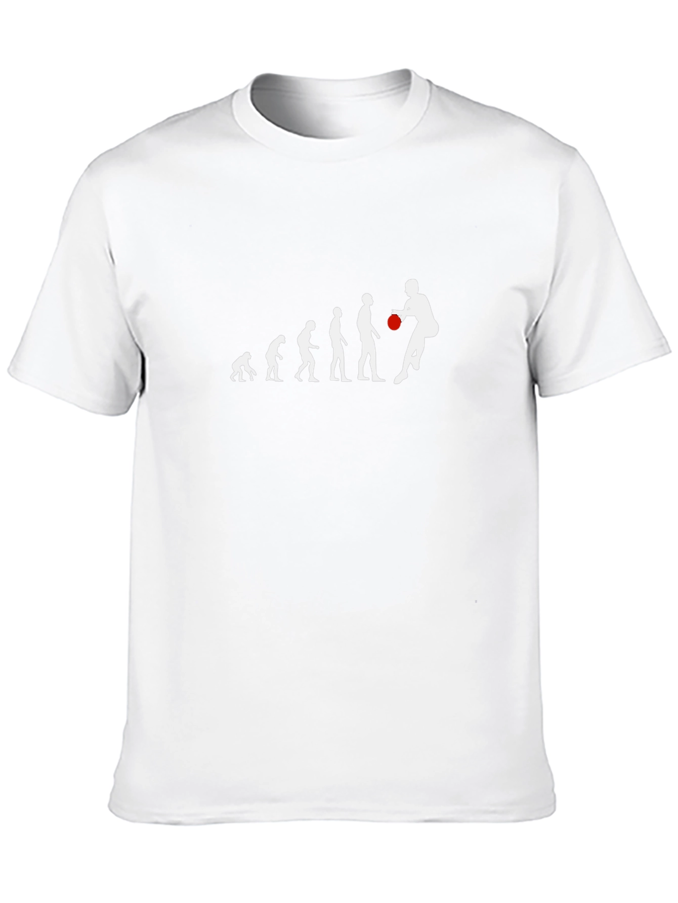 Evolution of Basketball Black T-Shirt