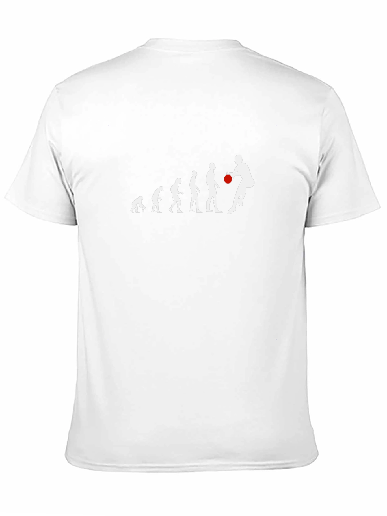 Evolution of Basketball Black T-Shirt