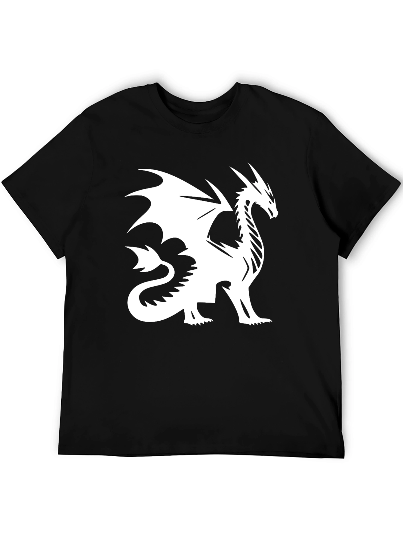Dragon Graphic Tee - Mens Black T-Shirt