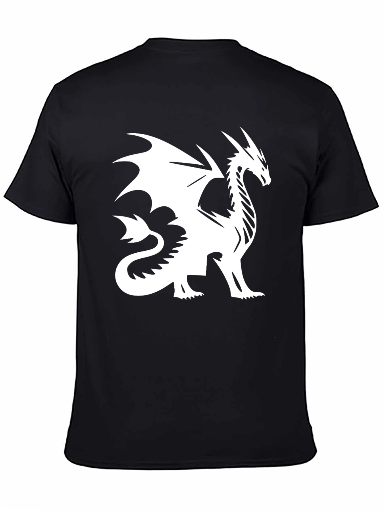 Dragon Graphic Tee - Mens Black T-Shirt