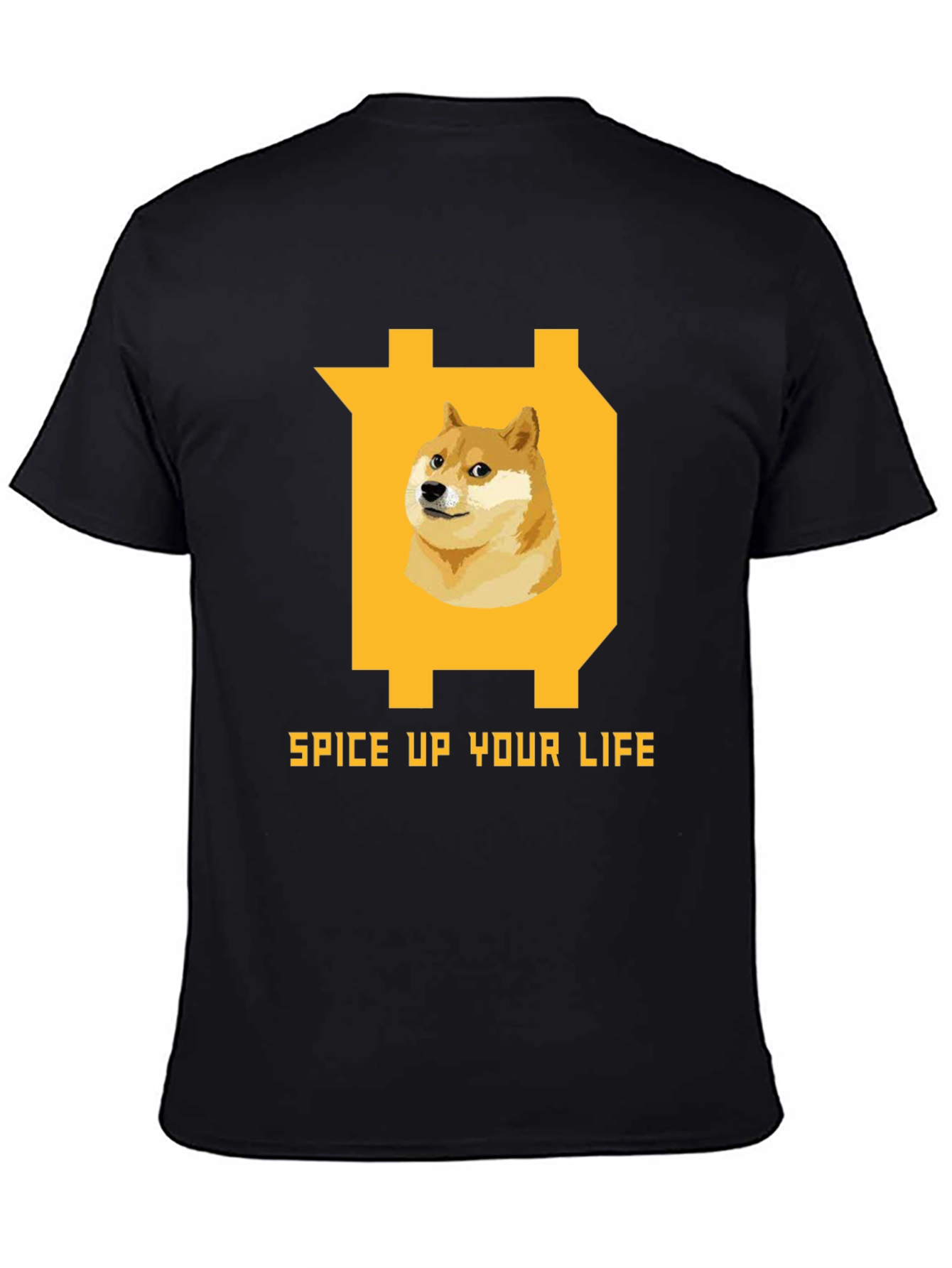 Dogecoin Spice Up Your Life T-Shirt – Funny Crypto Graphic Tee