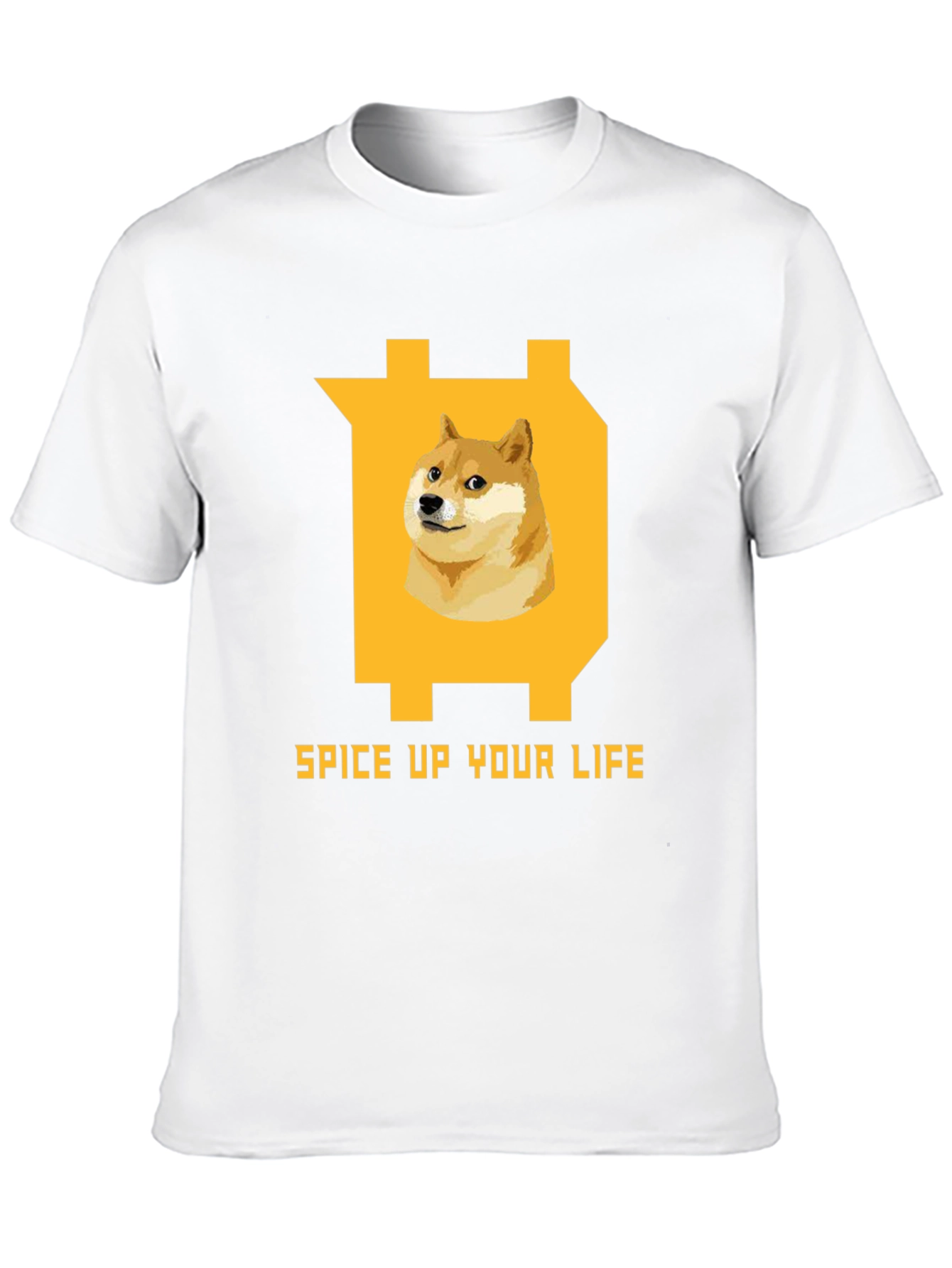 Dogecoin Spice Up Your Life T-Shirt – Funny Crypto Graphic Tee