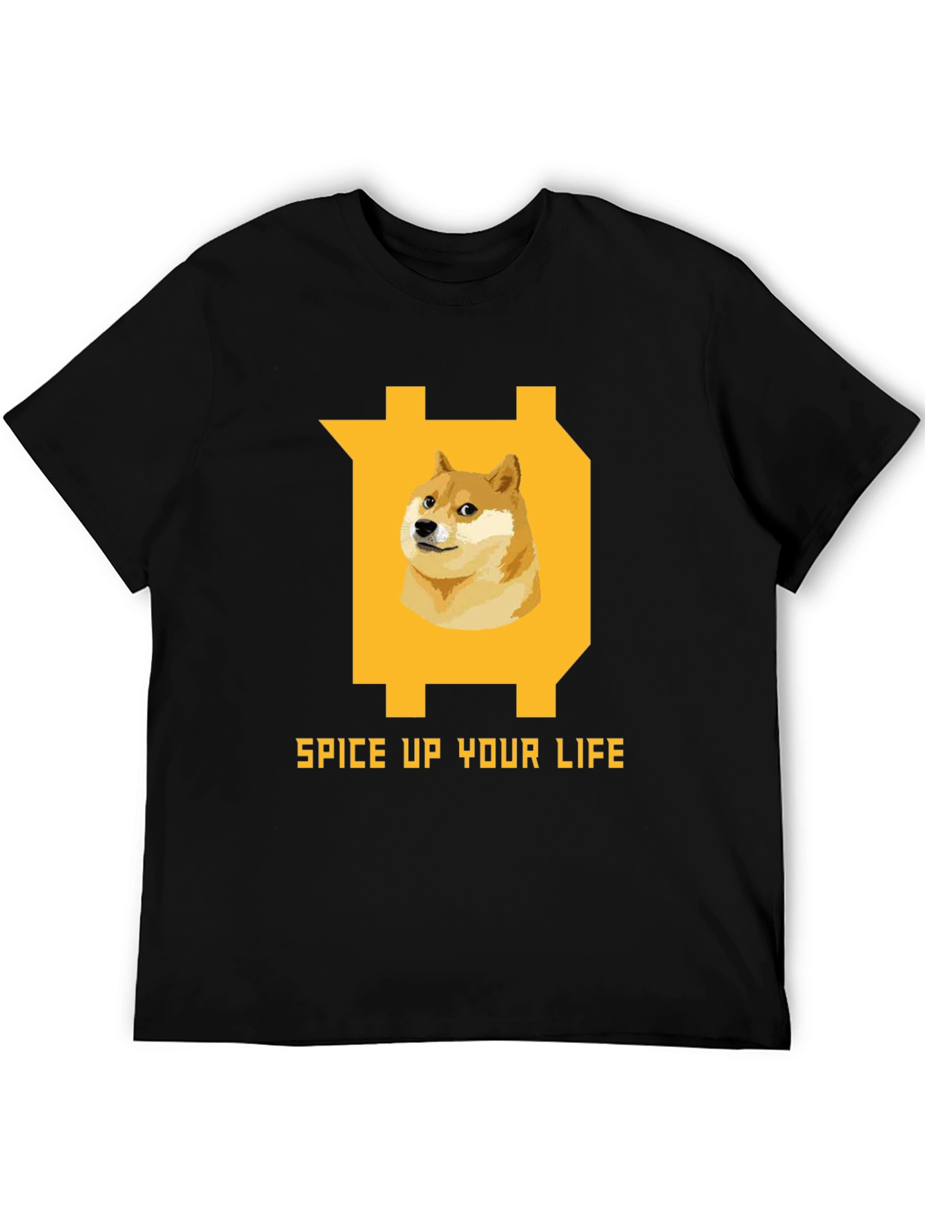 Dogecoin Spice Up Your Life T-Shirt – Funny Crypto Graphic Tee