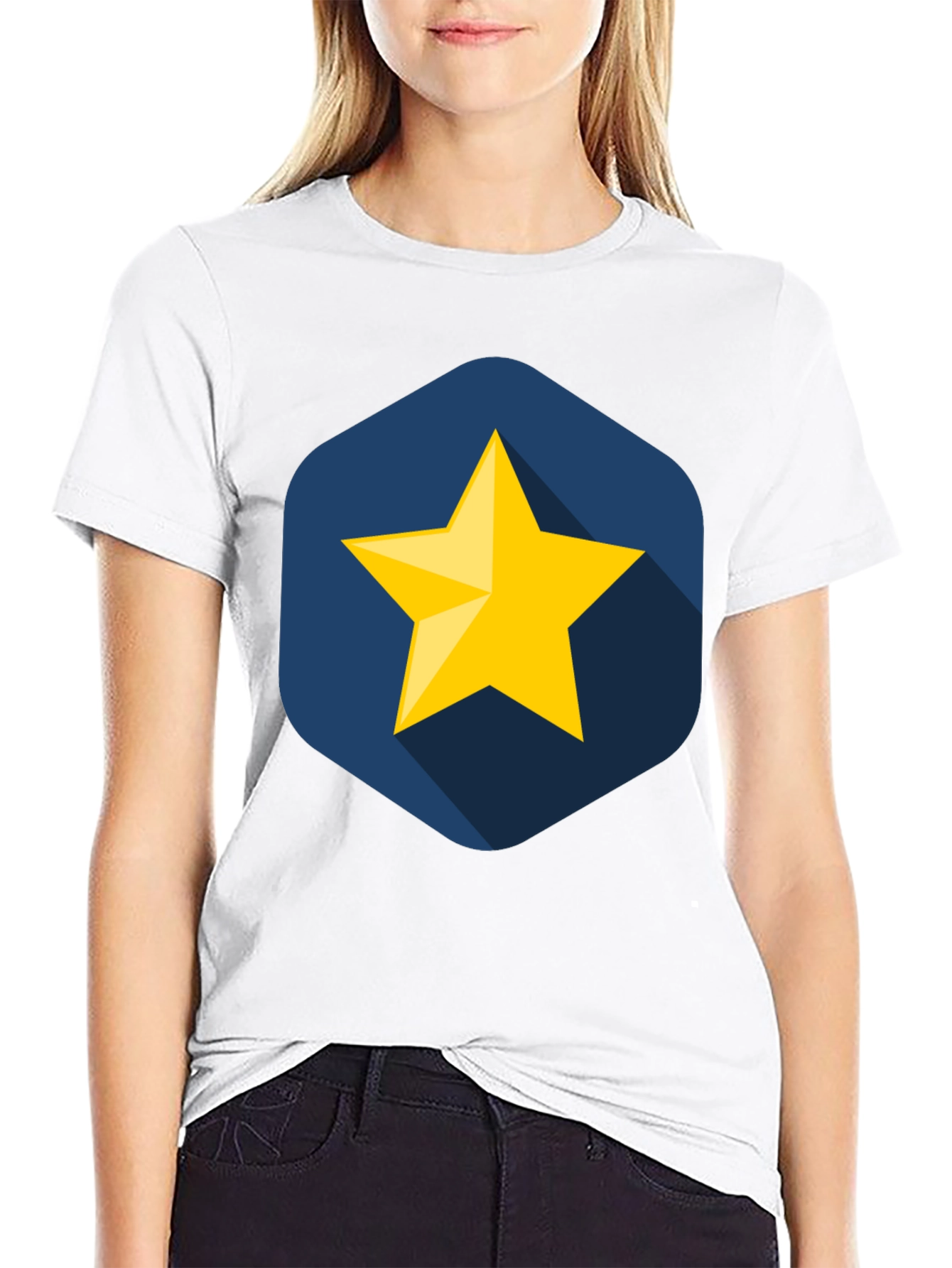 Star Graphic Black T-Shirt