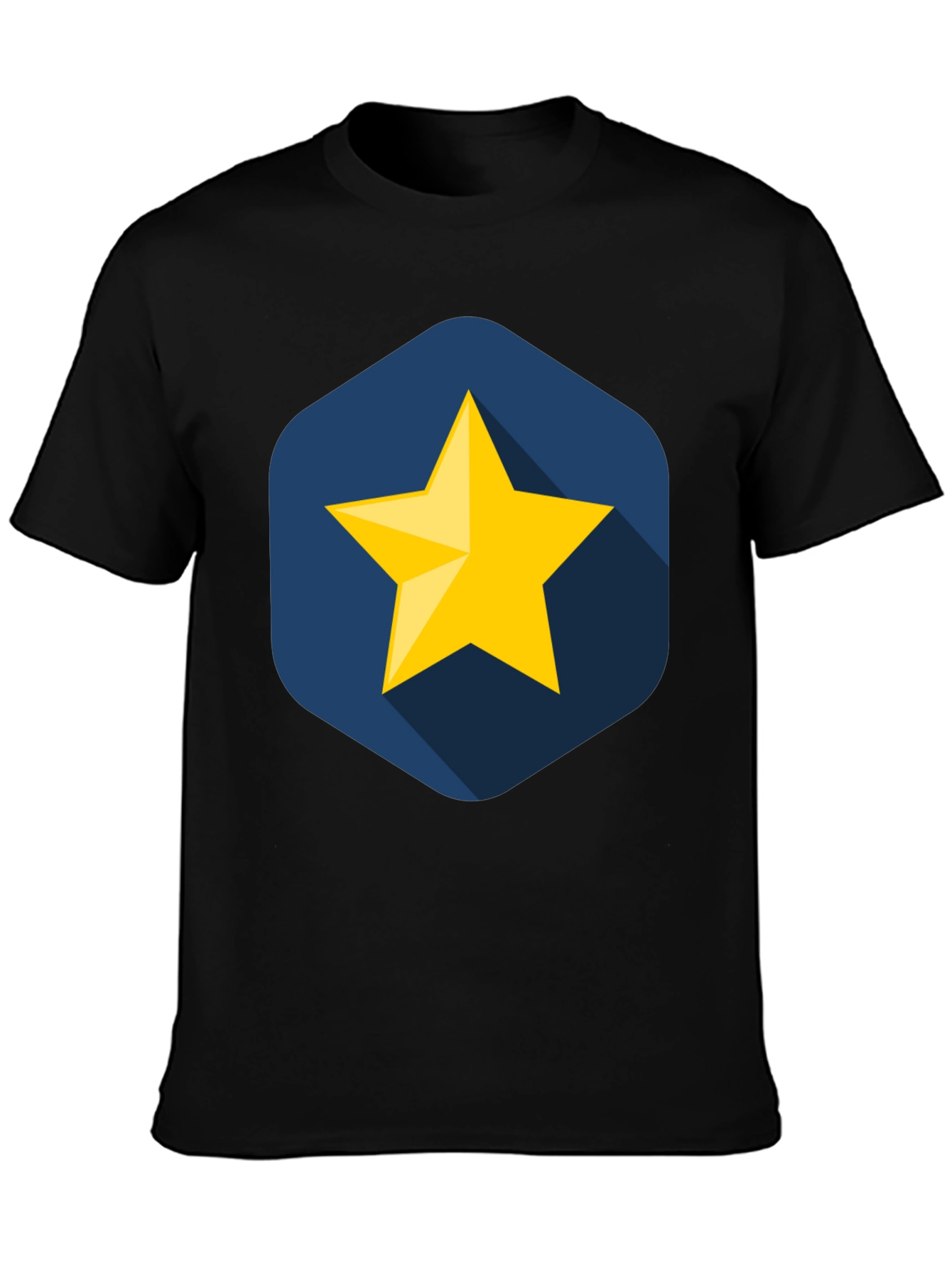 Star Graphic Black T-Shirt