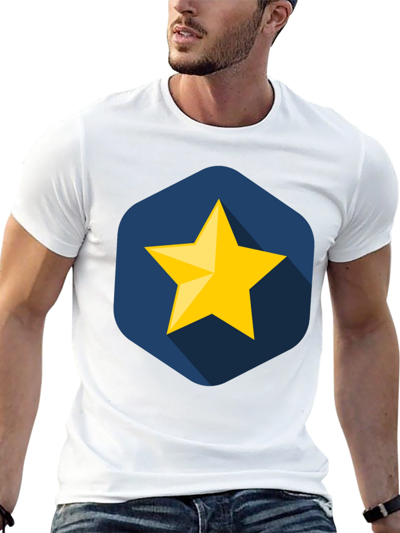 Star Graphic Black T-Shirt