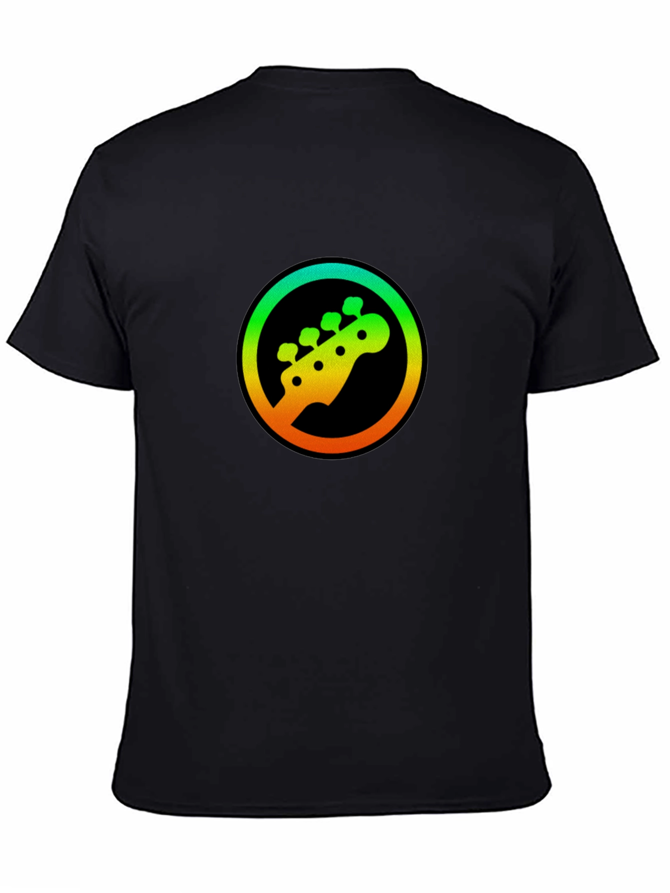 Bass Guitar Headstock T-Shirt - Music Lover Tee