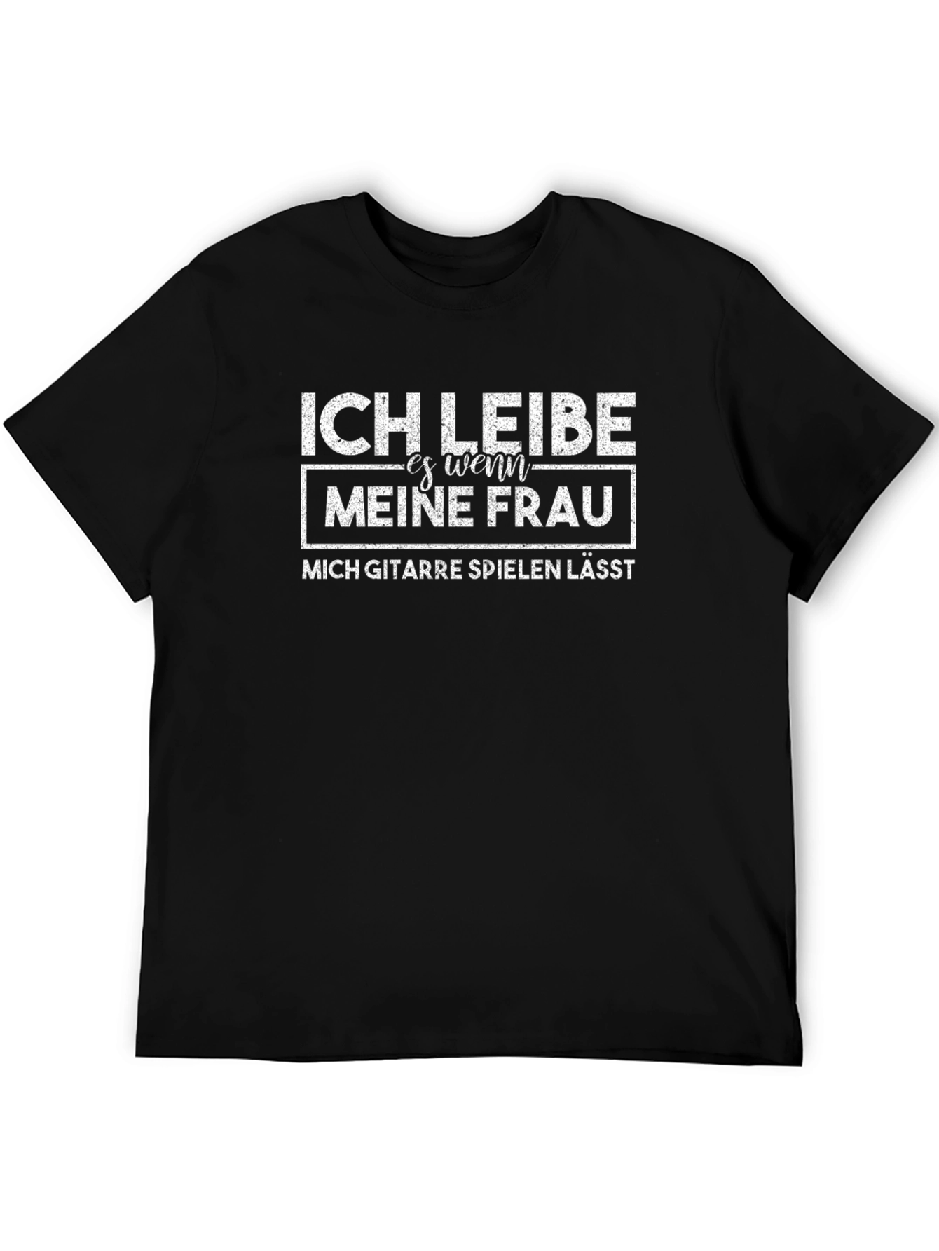 Ich Liebe Wenn Meine Frau Guitar T-Shirt