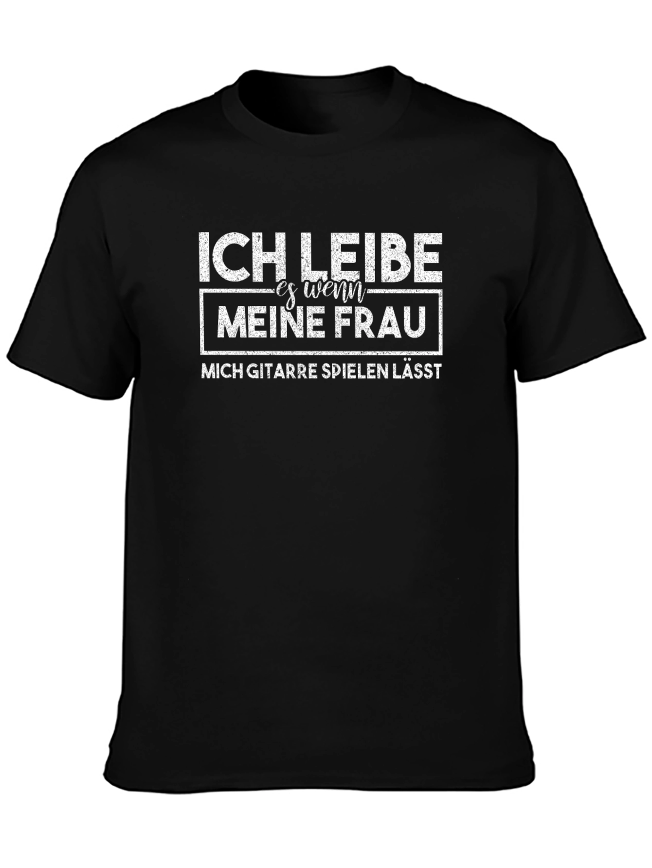 Ich Liebe Wenn Meine Frau Guitar T-Shirt