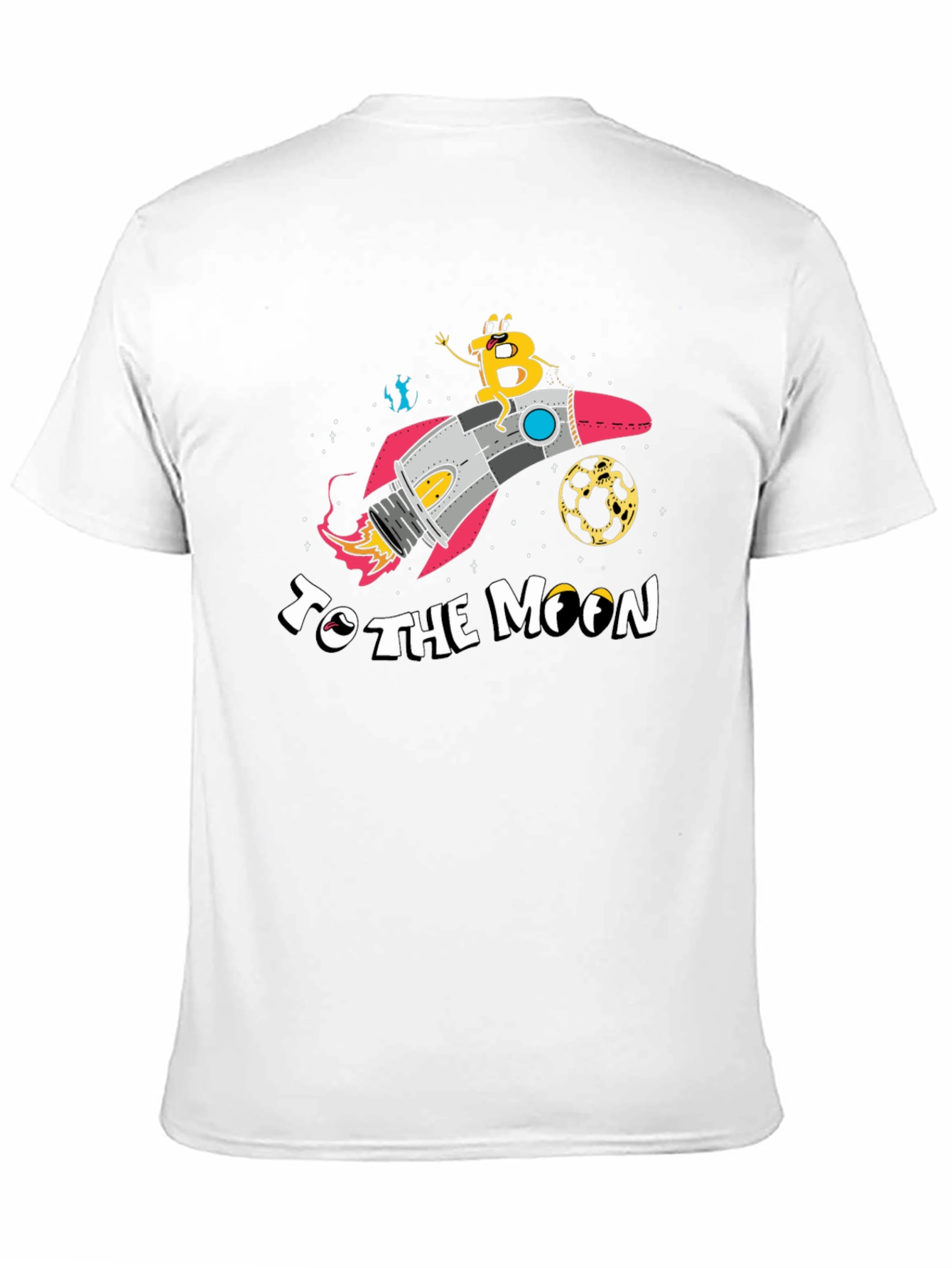 Bitcoin to the Moon T-Shirt