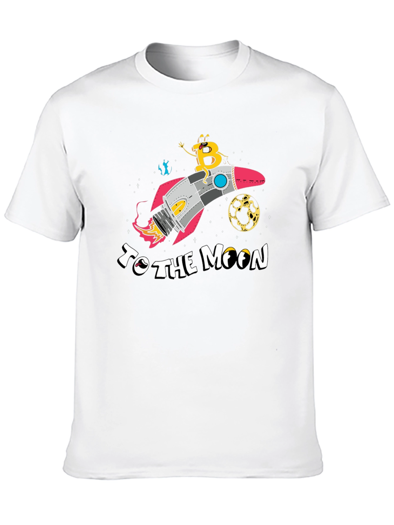 Bitcoin to the Moon T-Shirt