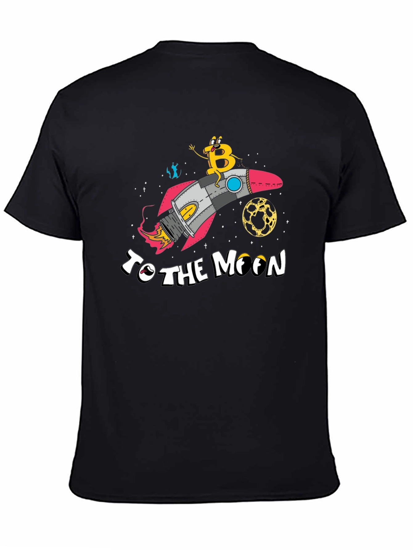 Bitcoin to the Moon T-Shirt