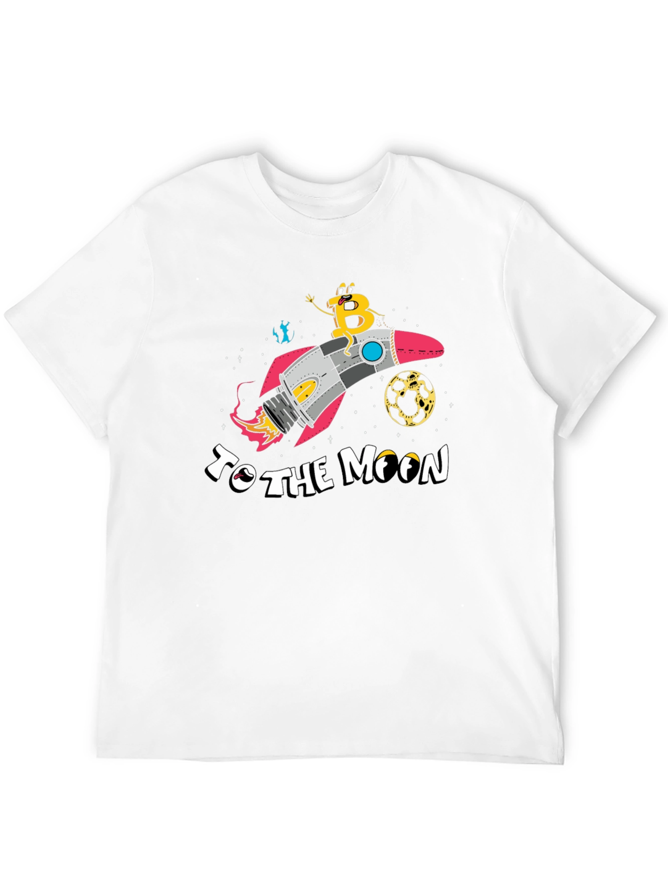 Bitcoin to the Moon T-Shirt