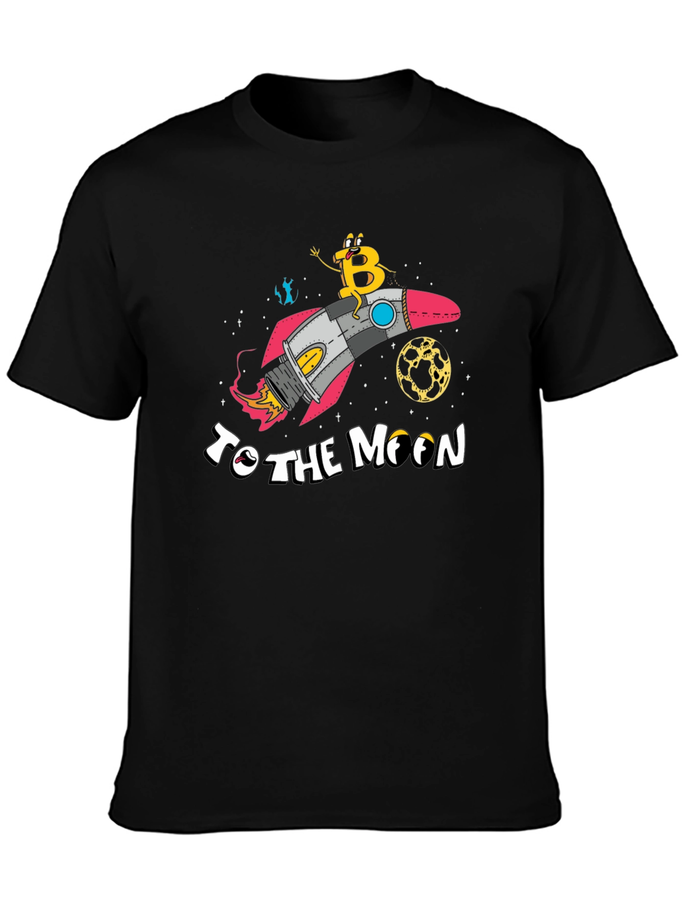Bitcoin to the Moon T-Shirt