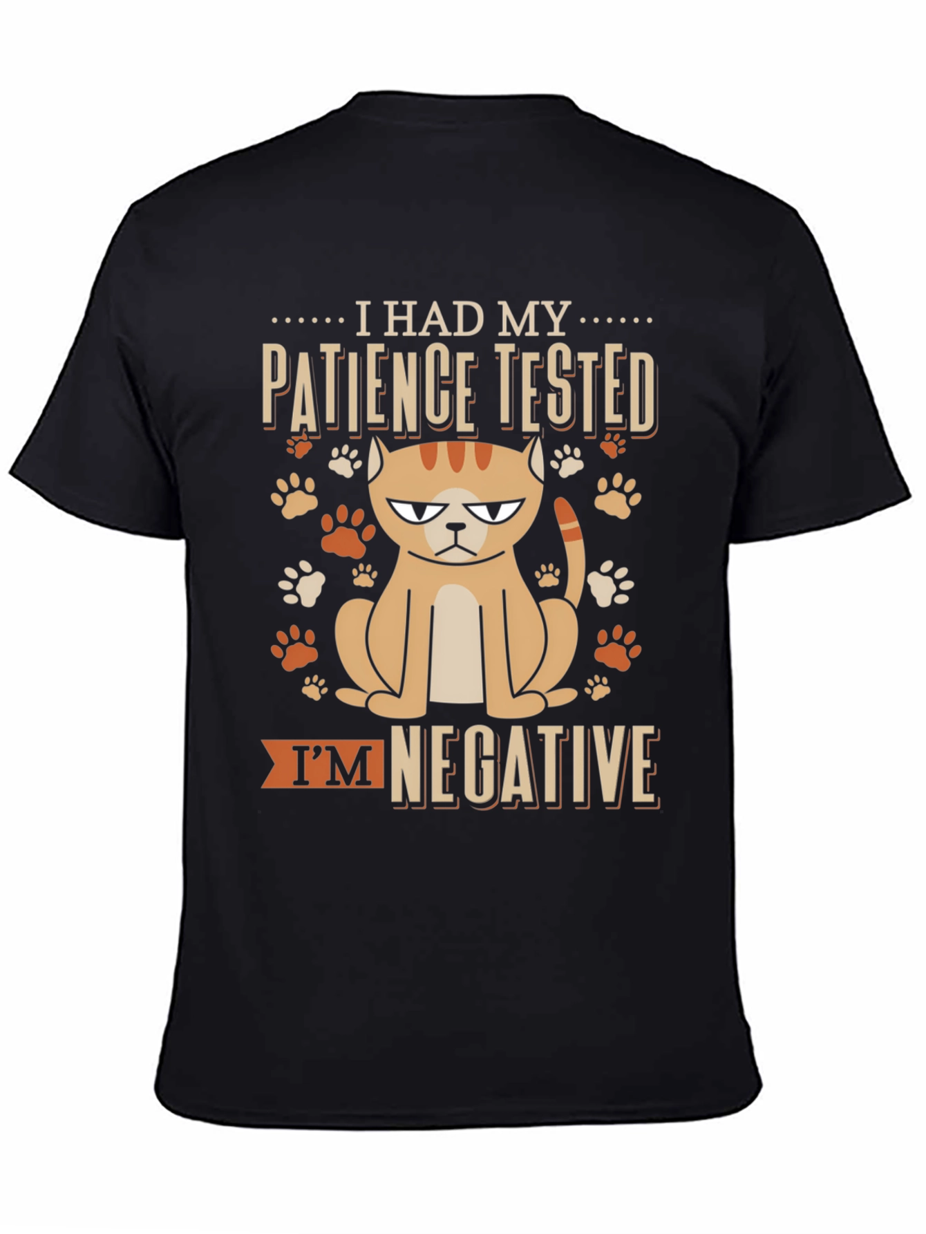 Patience Tested Cat Graphic Tee