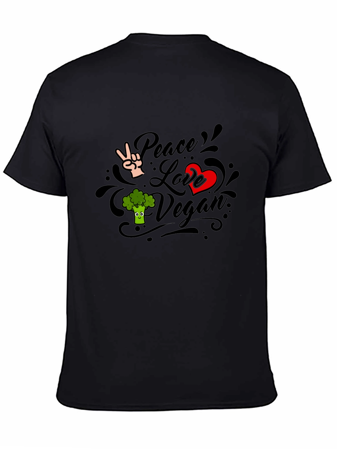 Vegan Peace Love T-Shirt