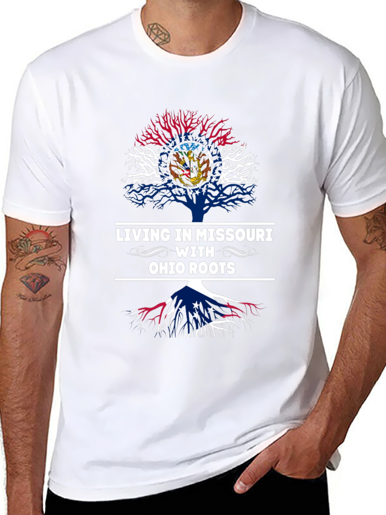 Missouri Living Ohio Roots Graphic Tee