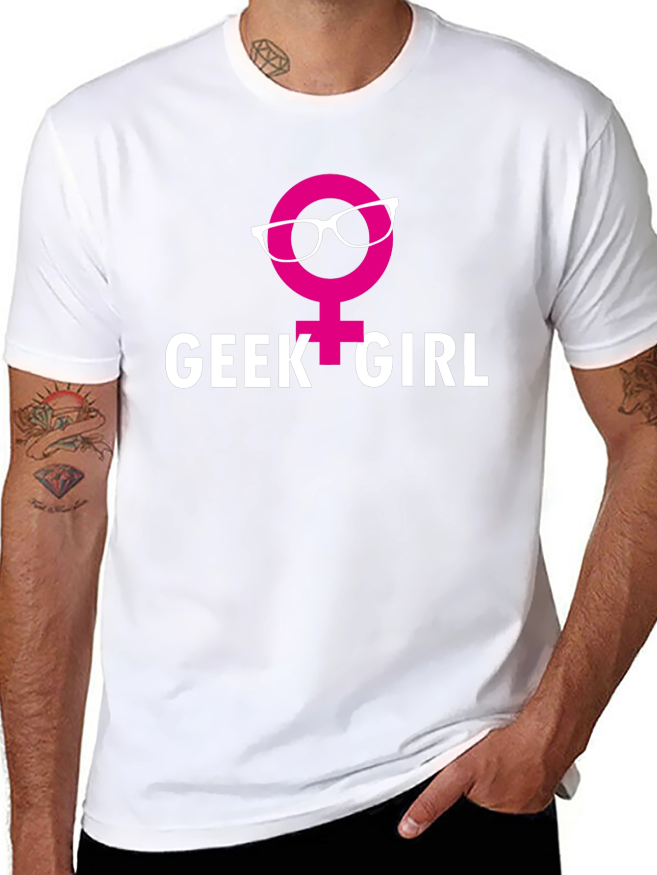 Geek Girl T-Shirt - Nerdy Chic