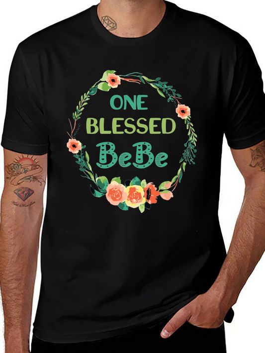 One Blessed BeBe Floral T-Shirt - Soft Cotton