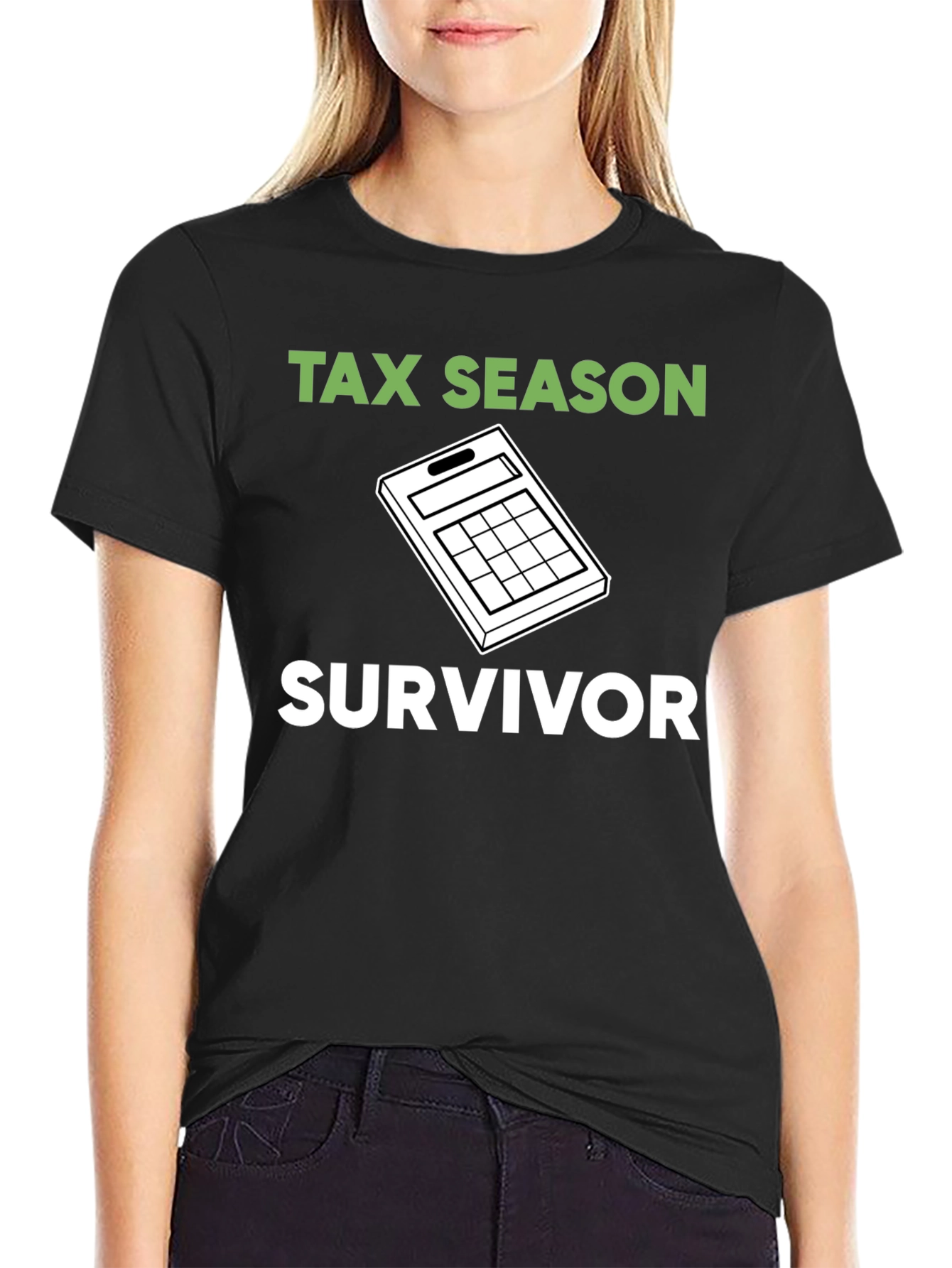 Tax Season Survivor Graphic Tee
