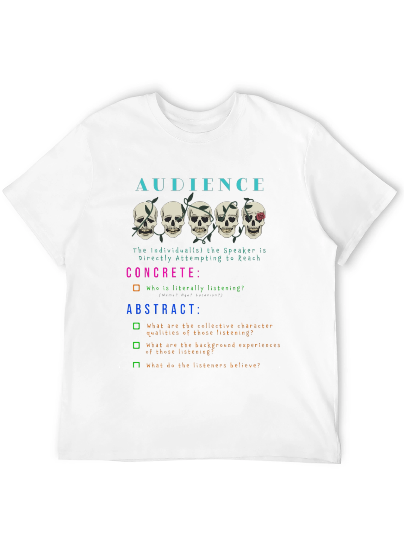 Audience Skull Graphic T-Shirt
