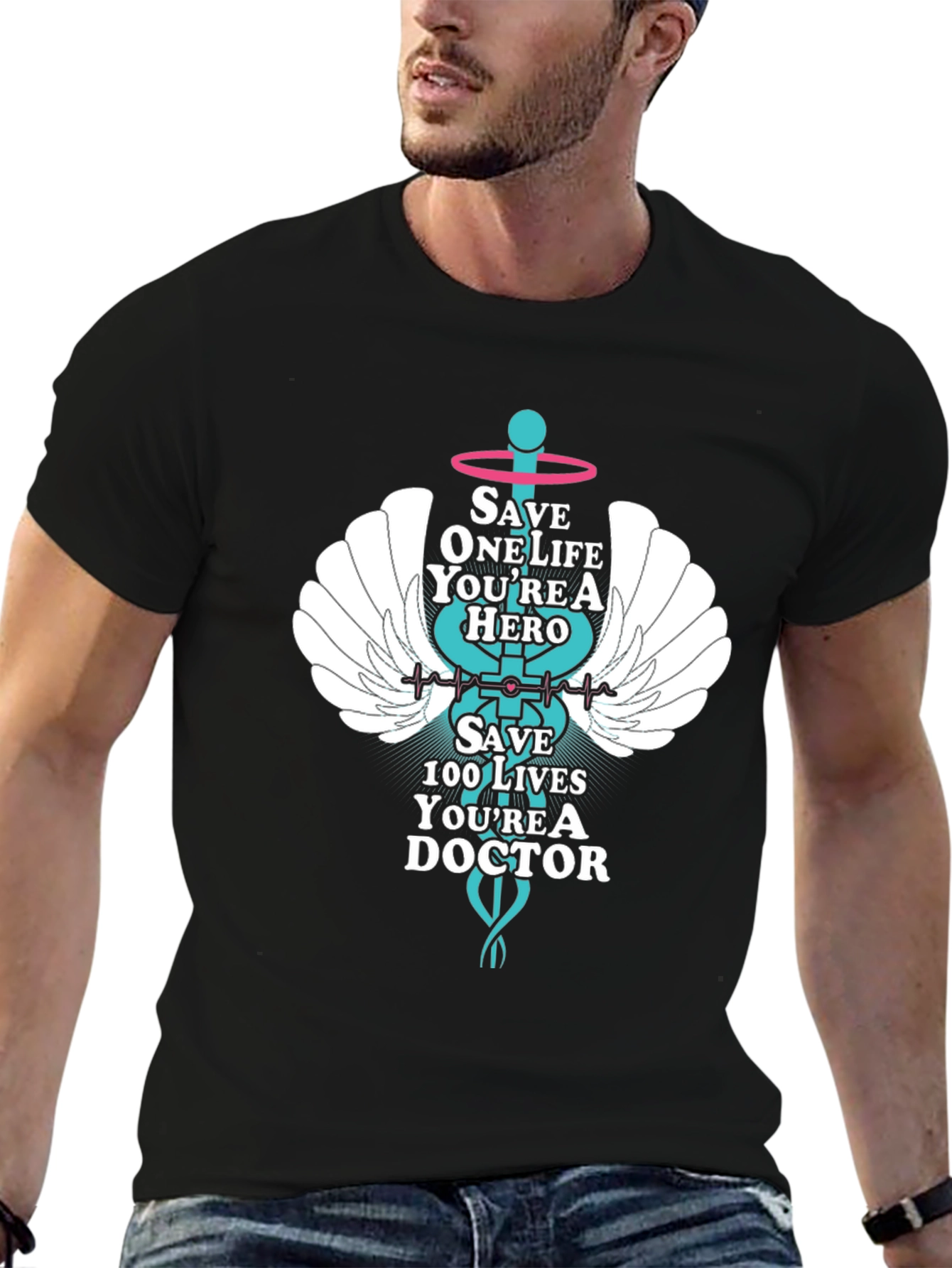 Hero Doctor Graphic Tee
