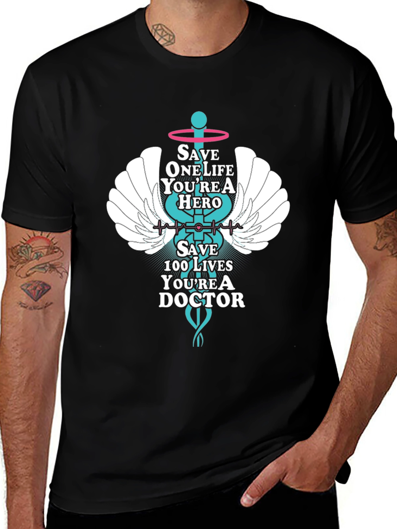 Hero Doctor Graphic Tee