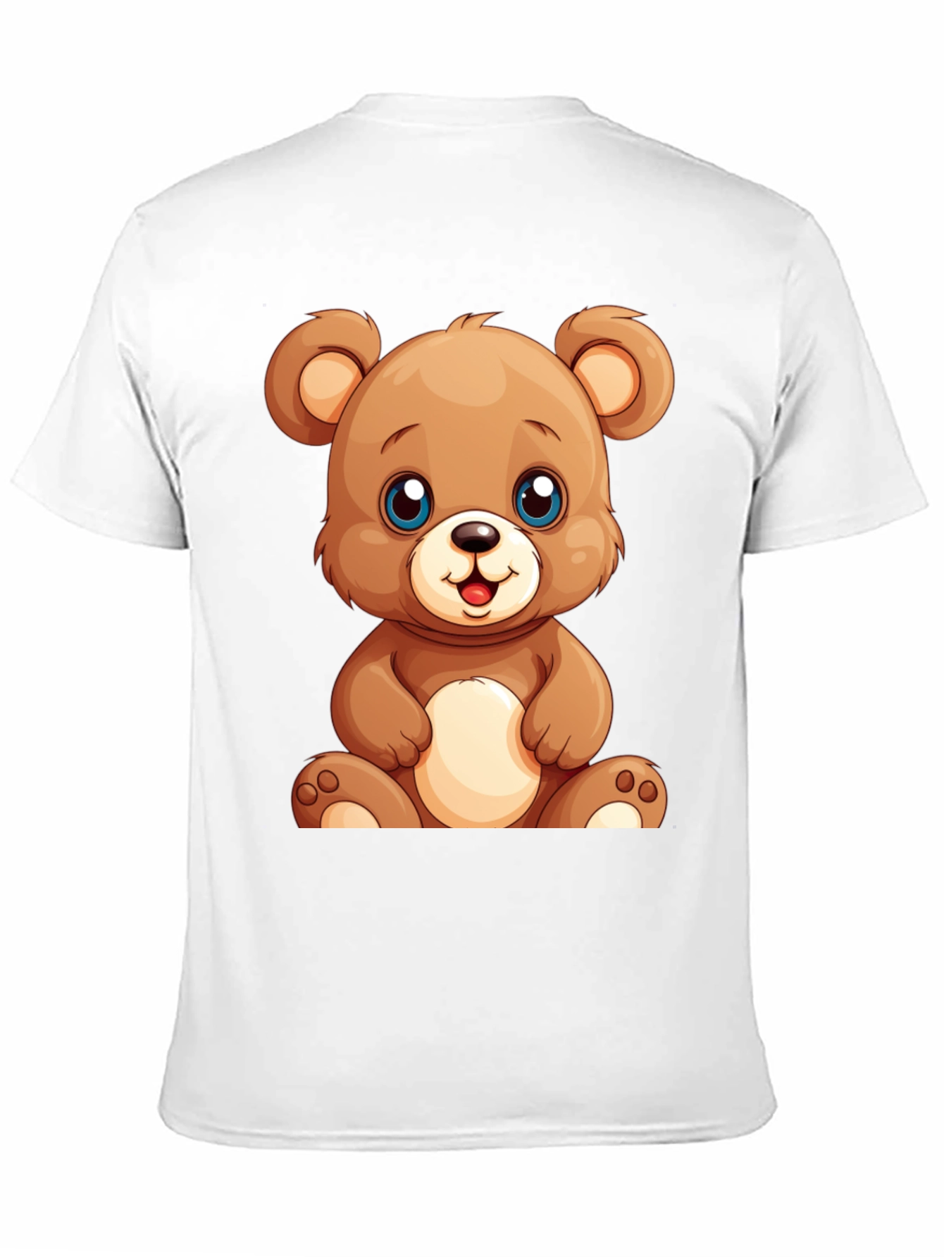 Cute Teddy Bear Graphic T-Shirt