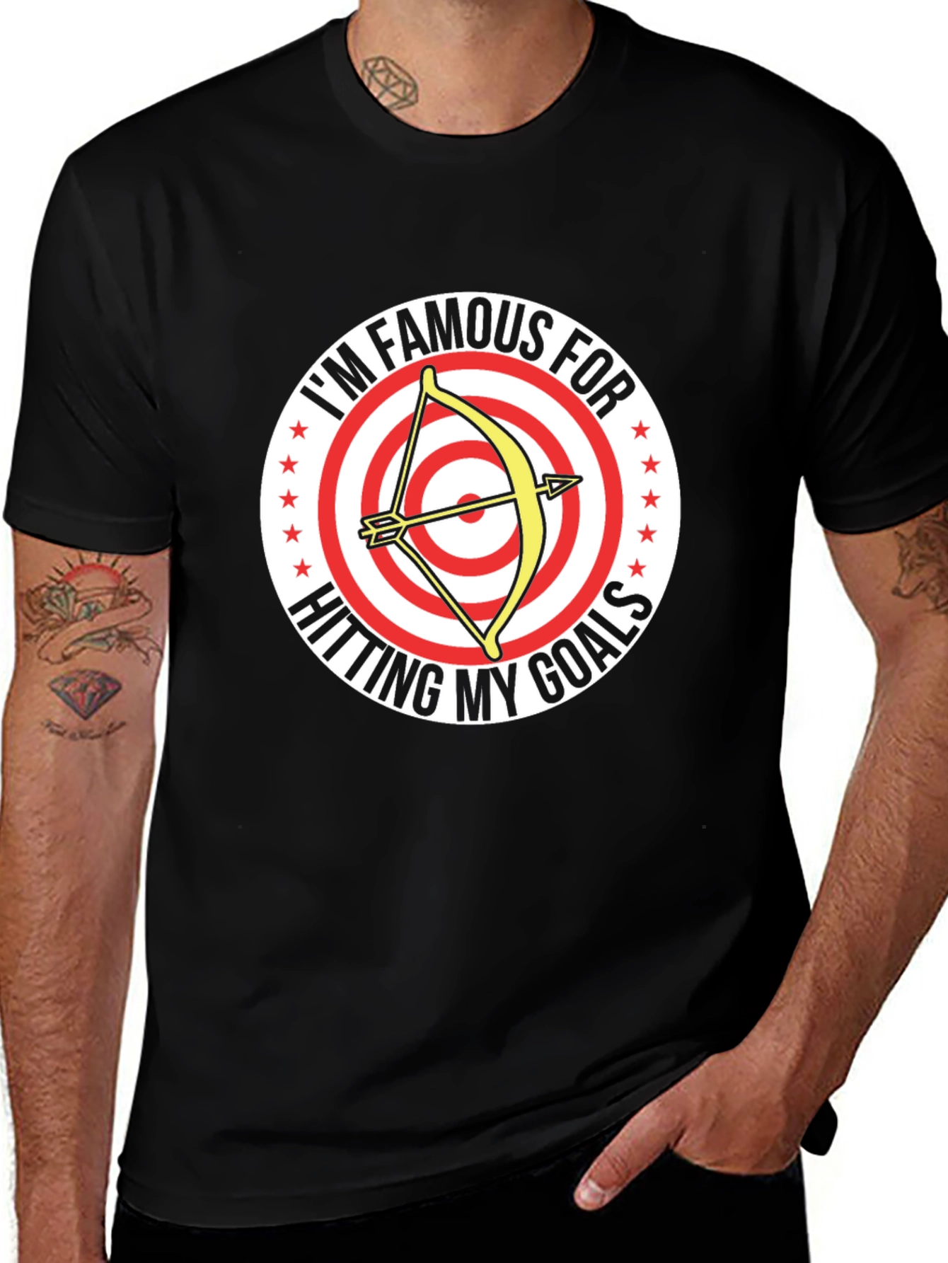 Im Famous For Hitting My Goals T-Shirt