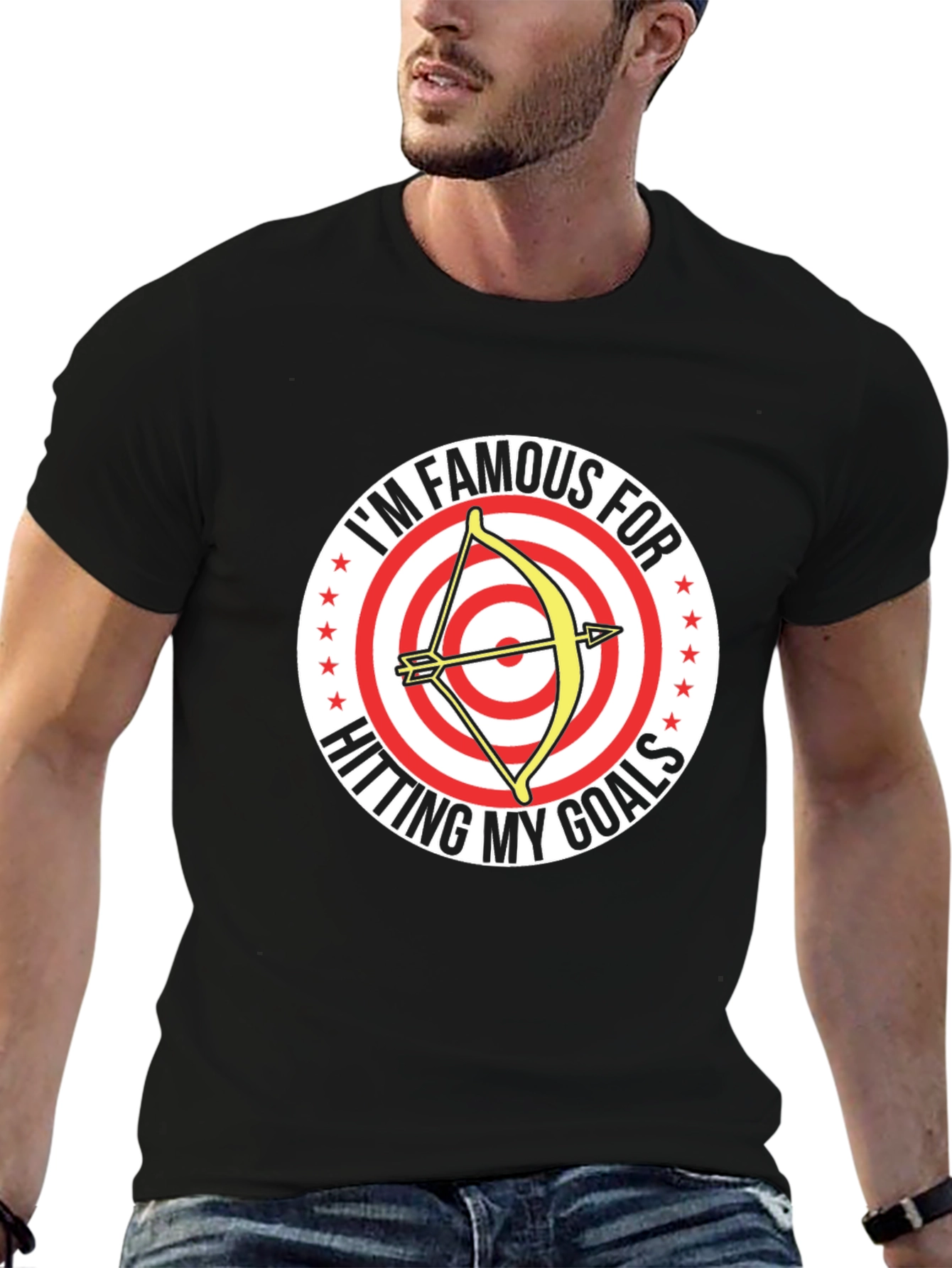 Im Famous For Hitting My Goals T-Shirt
