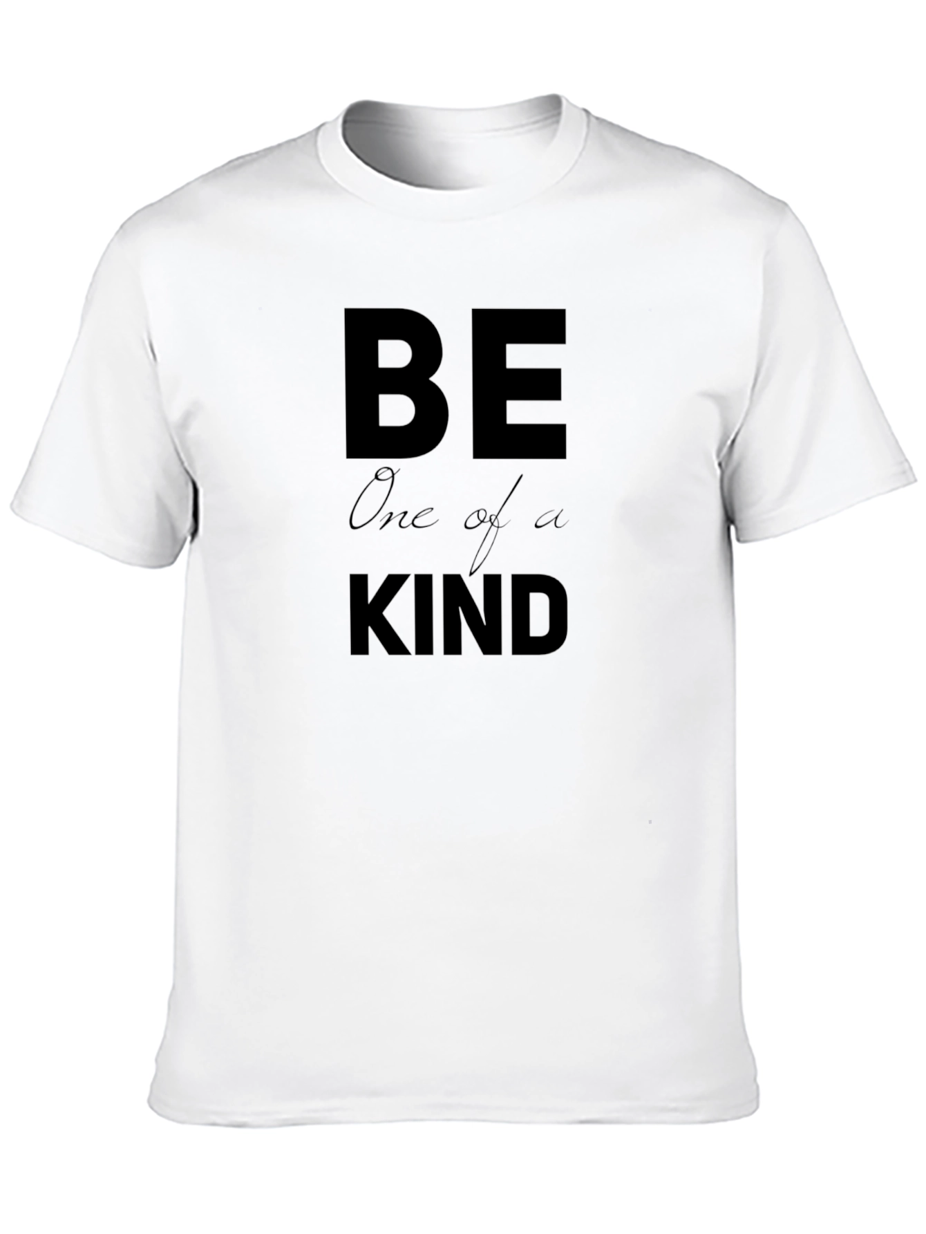 Be One of a Kind Black Graphic Tee