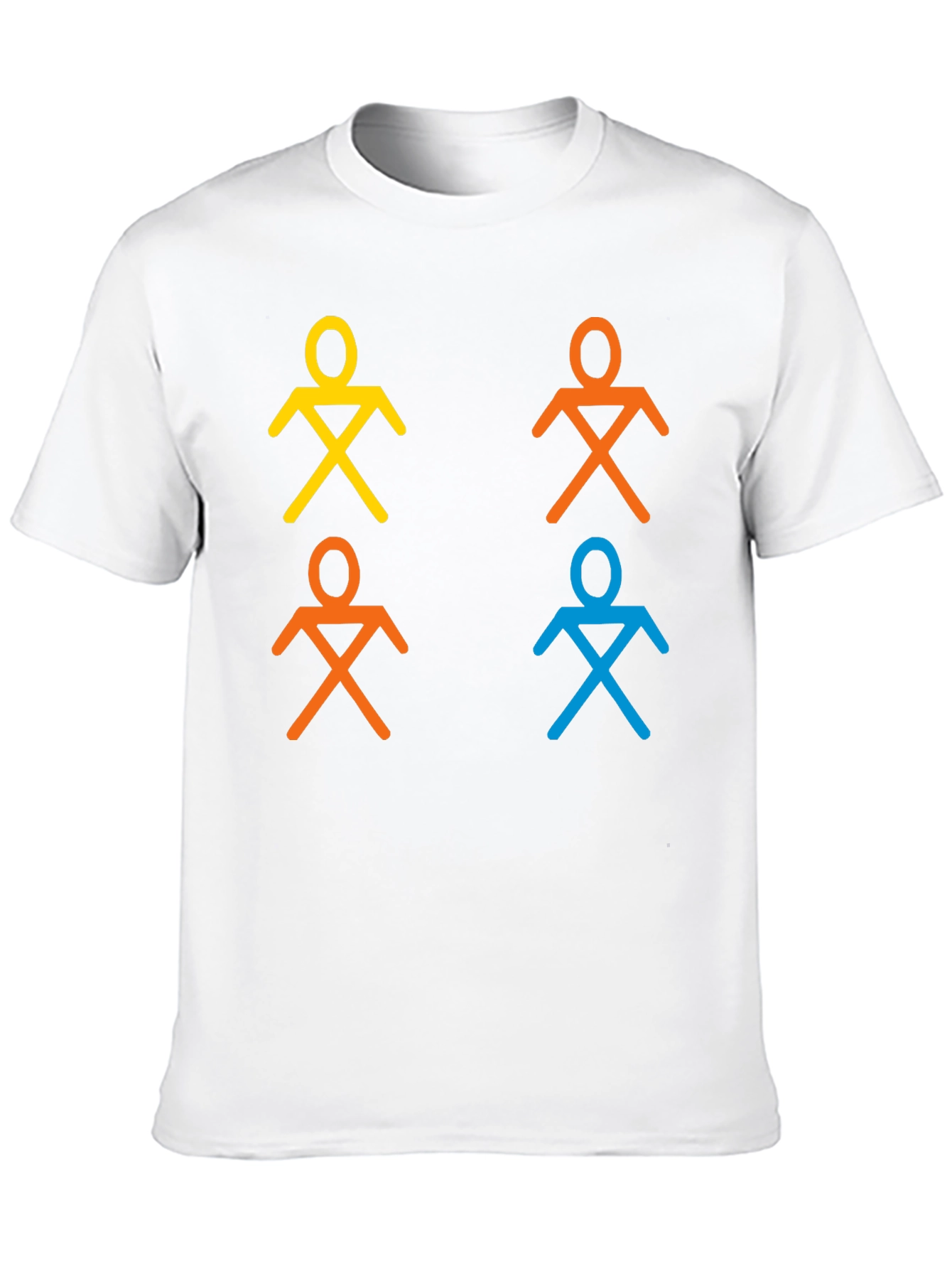 Geometric Figure Print T-Shirt