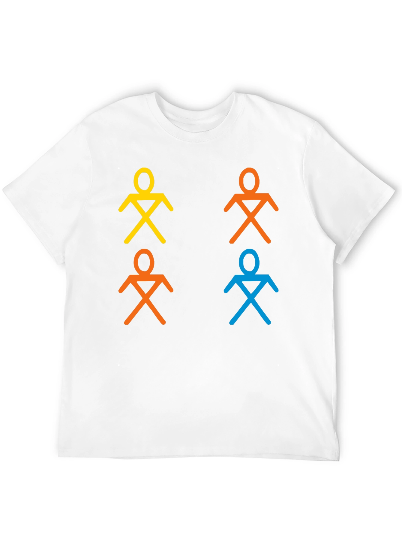 Geometric Figure Print T-Shirt