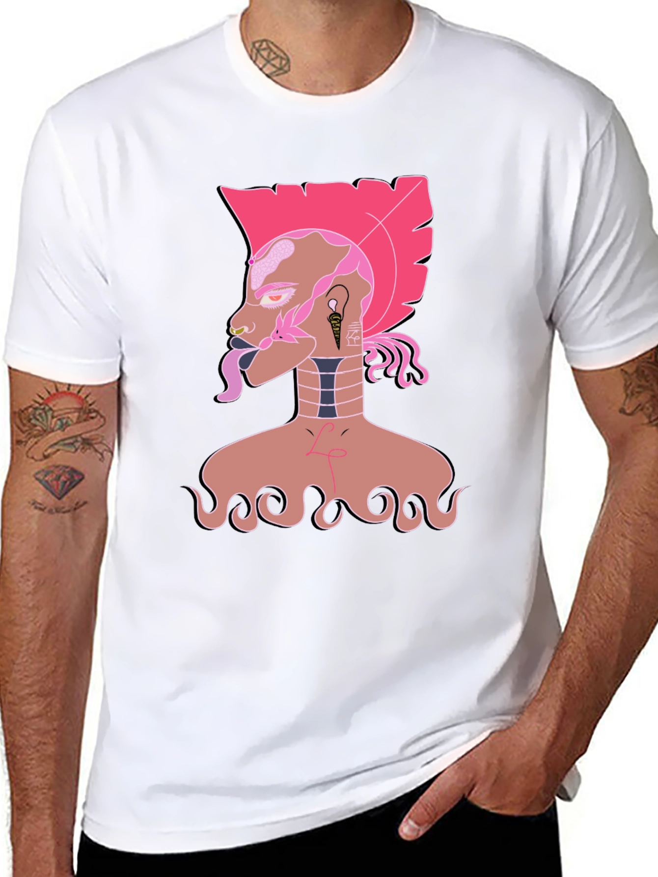 Graphic Tee - Punk Rock Art